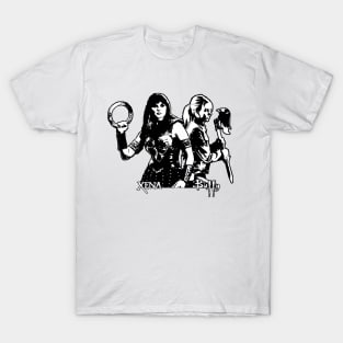 Xena Warrior Princess & Buffy The Vampire Slayer T-Shirt